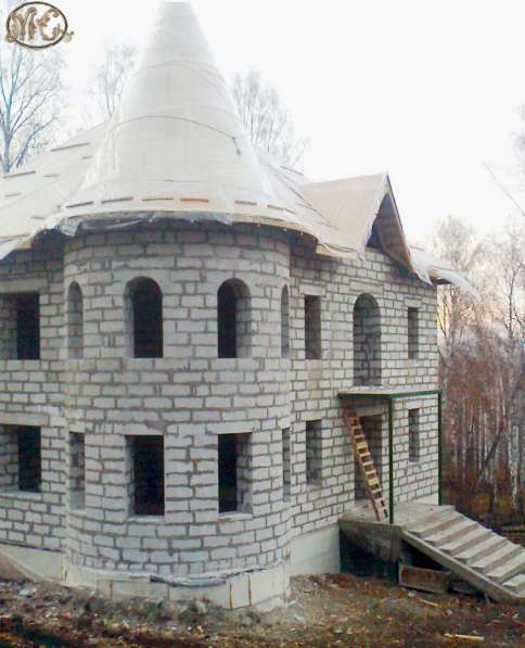 Строительство Брус бревно кирпич блоки каркасные дома коттед в Красноярске фото 9