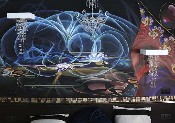 Декоративная роспись стен от дизайн студии Романа Москаленко в фото 7