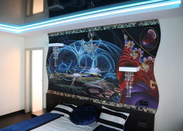 Декоративная роспись стен от дизайн студии Романа Москаленко в 