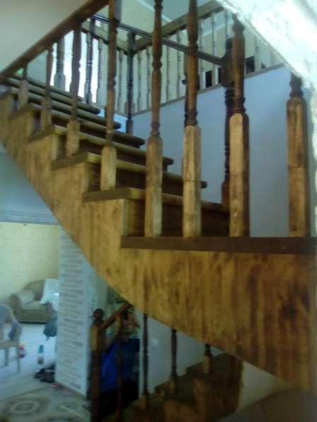 Отделка и монтаж лестниц в Ростове-на-Дону фото 15