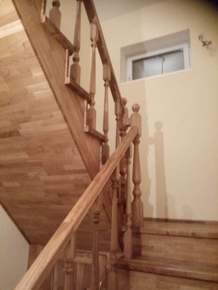 Лестницы отделка помещений деревом в Белгороде фото 7