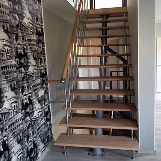 Изготовление и проектирование лестниц для дома в Керчи фото 14