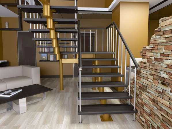 Изготовление и проектирование лестниц для дома в Керчи фото 15
