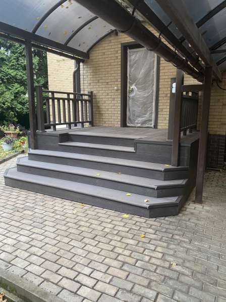 Дпк ограждения, доска, ступени в Щелково фото 9