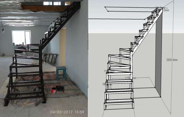 Лестницы. Проектирование, изготовление, монтаж в Челябинске фото 9