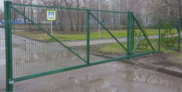 Заборы, откатные ворота, навесы в Калининграде фото 5