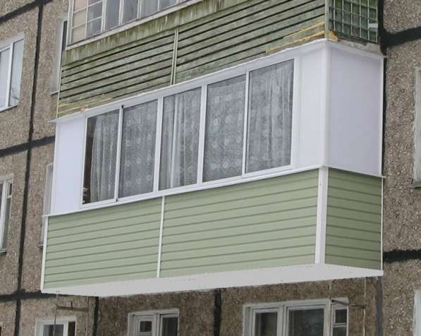 Остекление балконов и лоджий, установка окон ПВХ в Реутове фото 17
