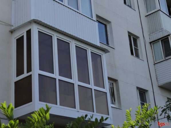 Остекление балконов и лоджий, установка окон ПВХ в Реутове фото 14