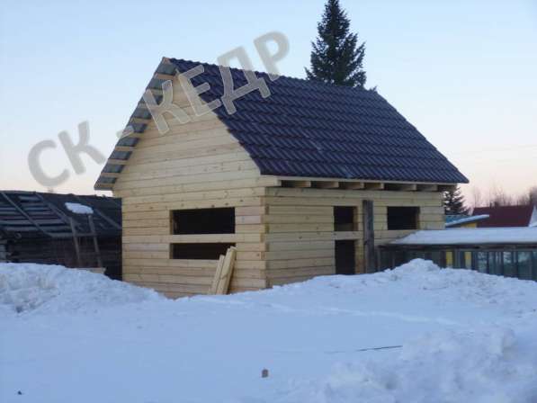 Строительство домов, бань. Каркасное строительство, брусовое в Красноярске фото 9
