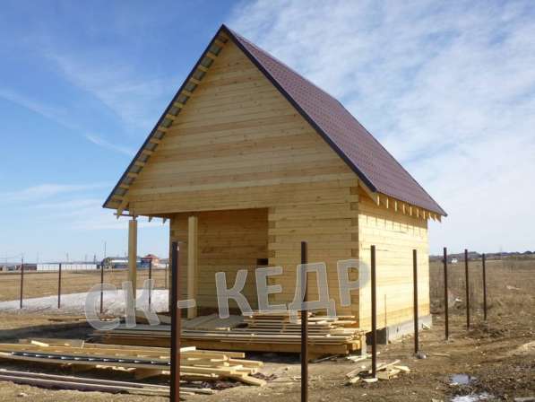 Строительство домов, бань. Каркасное строительство, брусовое в Красноярске фото 8