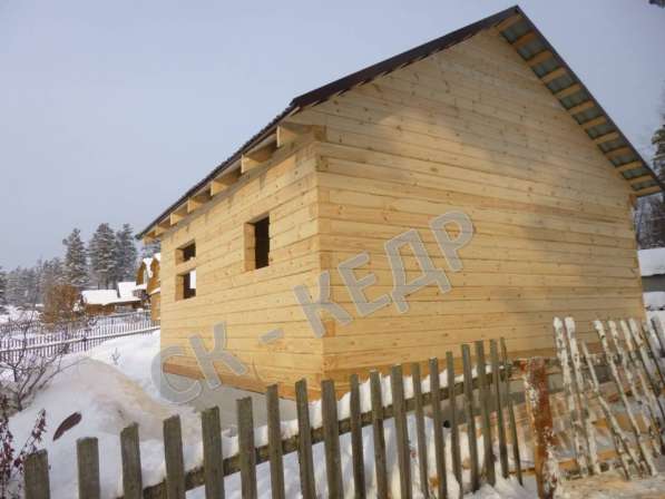 Строительство домов, бань. Каркасное строительство, брусовое в Красноярске фото 10