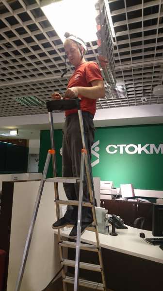 Электромонтажник, электромонтажные работы на высоте в Нижнем Новгороде фото 6