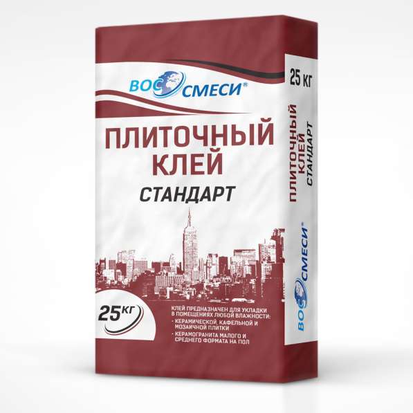 Сухие строительные смеси М150, М200, М300, клея, штукатурки в Москве фото 6