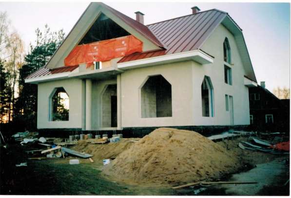 Загородное строительство в Санкт-Петербурге фото 9