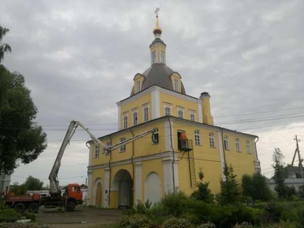Бетонные работы, литьё монолитных фундаментов в Переславле-Залесском