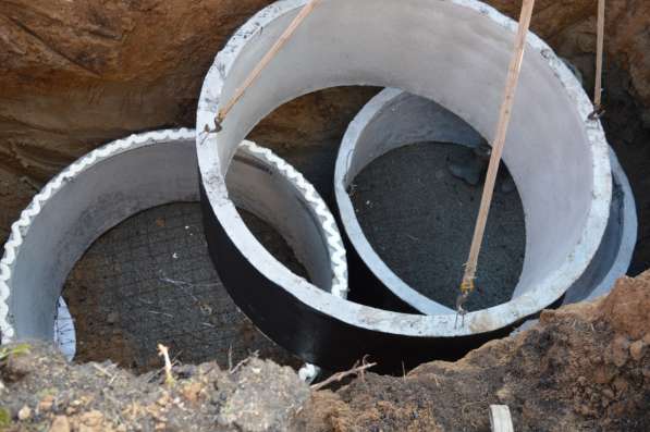 Септик из бетонных колец в Тюмени фото 20
