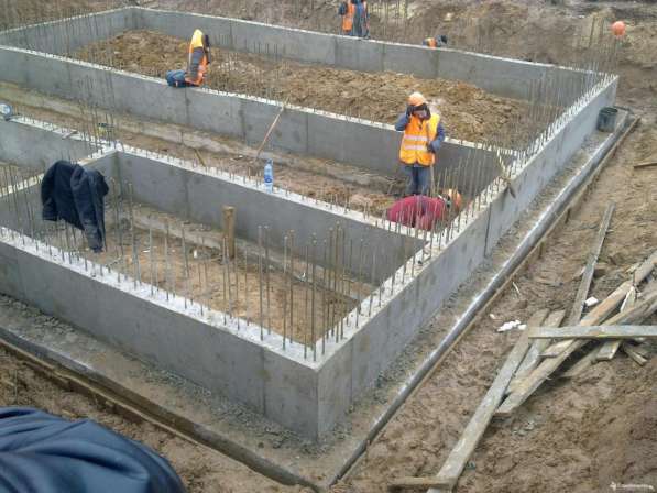 Фундамент монолитный, бетонный от производителя в Красноярске фото 3