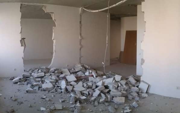 Демонтажные работы, штробление, снос стен в Тюмени фото 8