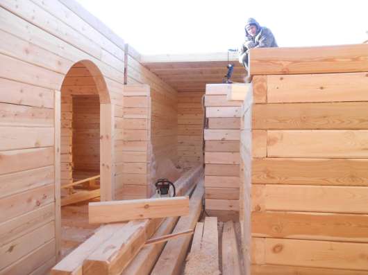 Строительство из бруса под ключ в Иркутске