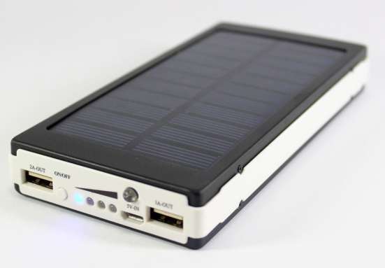Power Bank с солнечной батареей, 20 000 mAh в Свободном фото 3