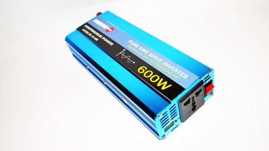 Powerone 600W Преобразователь с чистой синусоидой AC/DC 12v фото 3