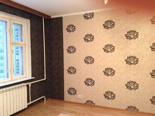 Поклейка обоев малярные работы в Москве фото 5