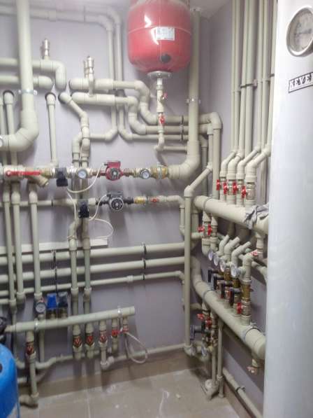 Монтаж систем отопления водопровода канализации в Кирове фото 3