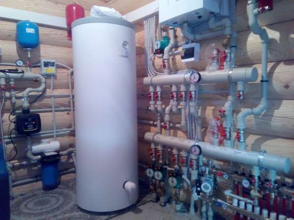 Монтаж систем отопления водопровода канализации в Кирове фото 7