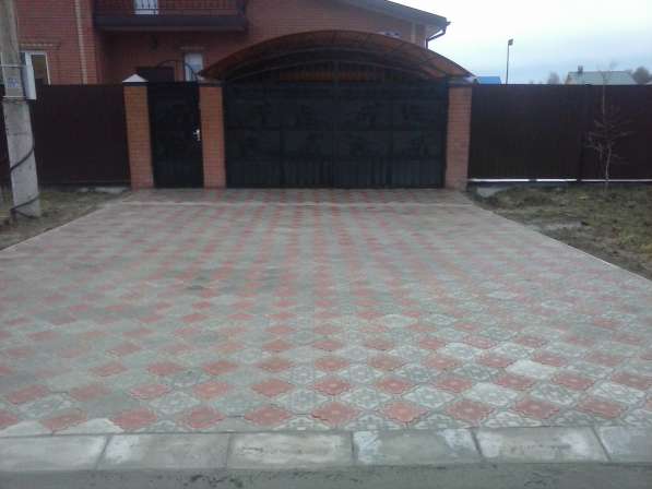 Тротуарная плитка в Егорьевске фото 4