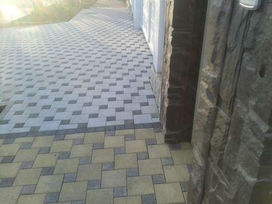 Укладка тротуарной плитки в Краснодаре в Краснодаре фото 6
