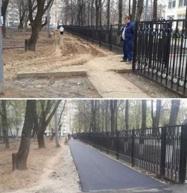 Укладка брусчатки/тротуарной плитки под ключ в Москве и МО в Воскресенске фото 5