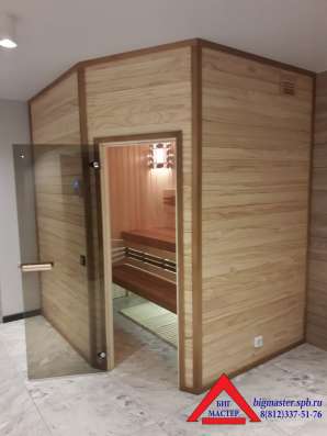 Сауны, бани монтаж и отделка в Санкт-Петербурге фото 25