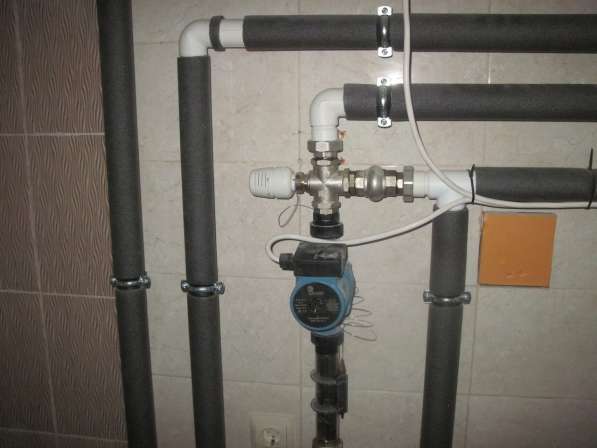 Монтаж систем отопления и водоснабжения в Старом Осколе фото 17