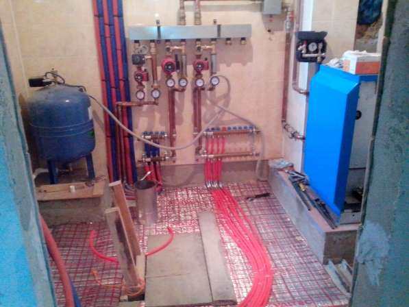 Монтаж систем отопления и водоснабжения в Москве фото 4