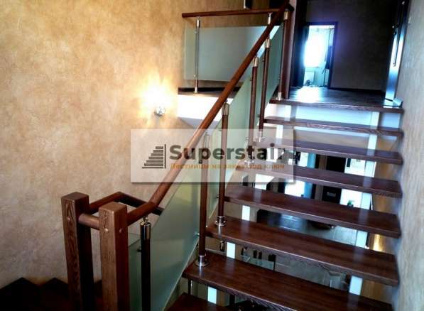 Лестницы на металлическом каркасе под заказ в Подольске фото 10