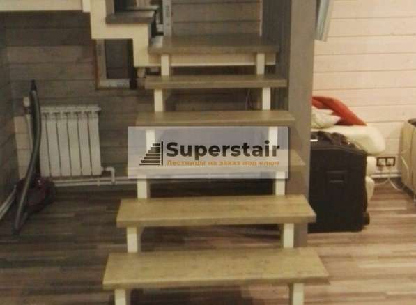 Лестницы на металлическом каркасе под заказ в Подольске фото 16
