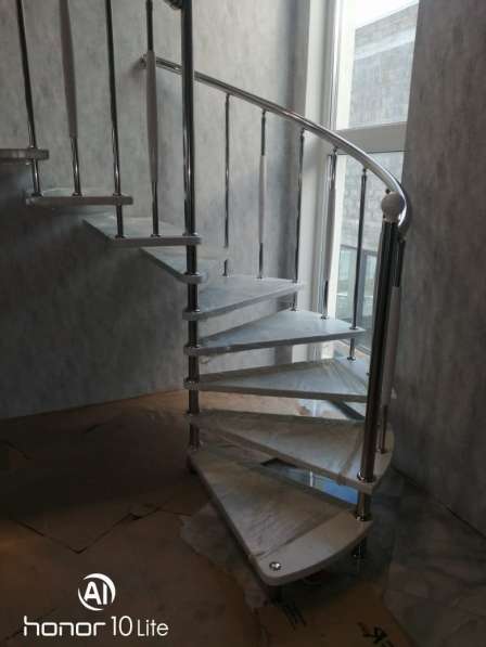 Производство и монтаж лестниц любого типа и перил ограждений в Новороссийске фото 6
