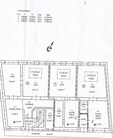 Eladó 403 m2-es téglalakás Balassagyarmat, Frekventált - Balassagyarmat, Frekventált - Tégla lakás 0