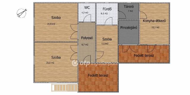 Eladó 100 m2-es családi ház Dömsöd, Központhoz közel - Dömsöd, Központhoz közel - Eladó ház, Lakás 0