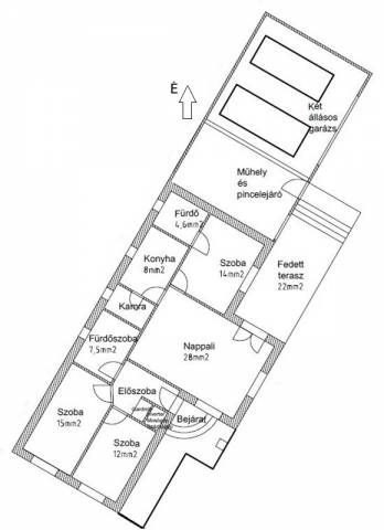 Eladó 128 m2-es családi ház Hernád - Hernád - Családi ház 12