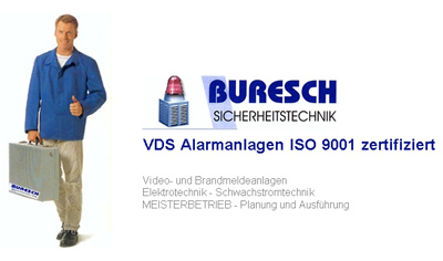 ➤ Buresch Sicherheitstechnik GmbH 93051 Regensburg-Großprüfening-Dechbetten-Königswiesen Adresse | Telefon | Kontakt 0