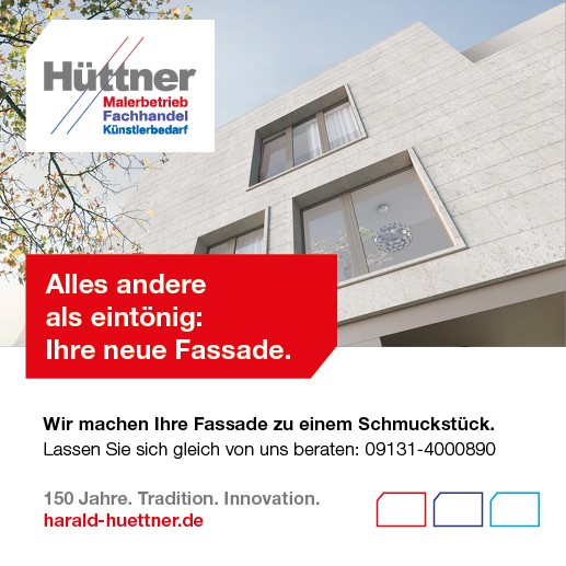 ➤ Hüttner - Kreative Raumgestaltung GmbH & Co. KG 91054 Erlangen-Innenstadt Öffnungszeiten | Adresse | Telefon 12