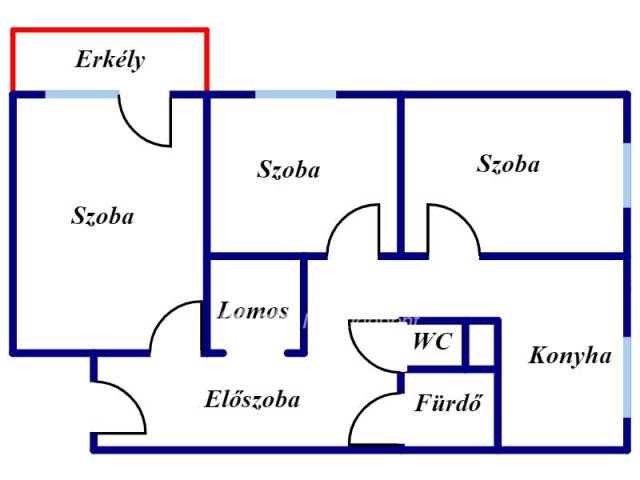 Eladó 70 nm-es panel lakás Kazincbarcika Belváros - Kazincbarcika, Belváros - Eladó ház, Lakás 0