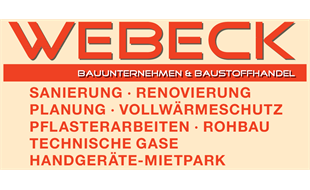Webeck Bauunternehmen & Baustoffhandel - Betonarbeiten