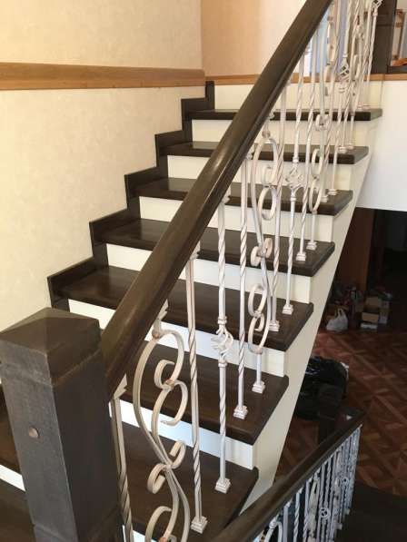 Монтаж и установка деревянных лестниц для дома в Калуге фото 8