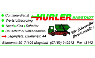 Hurler Transporte GmbH 07159949913
