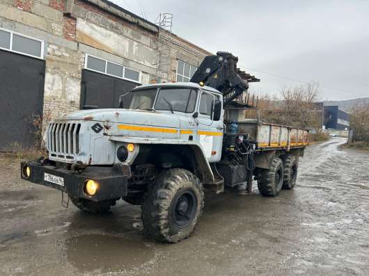 В продаже бортовой Урал с КМУ HIAB 211EP-2 DUO(Швеция) в Челябинске фото 4