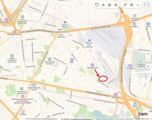 Место в паркинге, в собственность – Таганский район Москвы в Москве