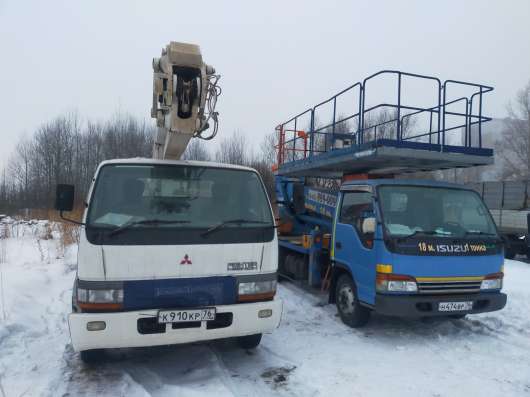 Услуги, аренда японской автовышки - платформы 18м 4*2м, 1000 в Ярославле