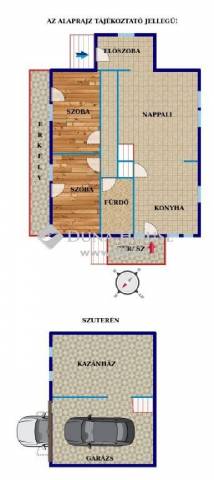 Napfényes nagy nappali, két szoba, tetőtér beépíthető - Lajosmizse - Eladó ház, Lakás 2